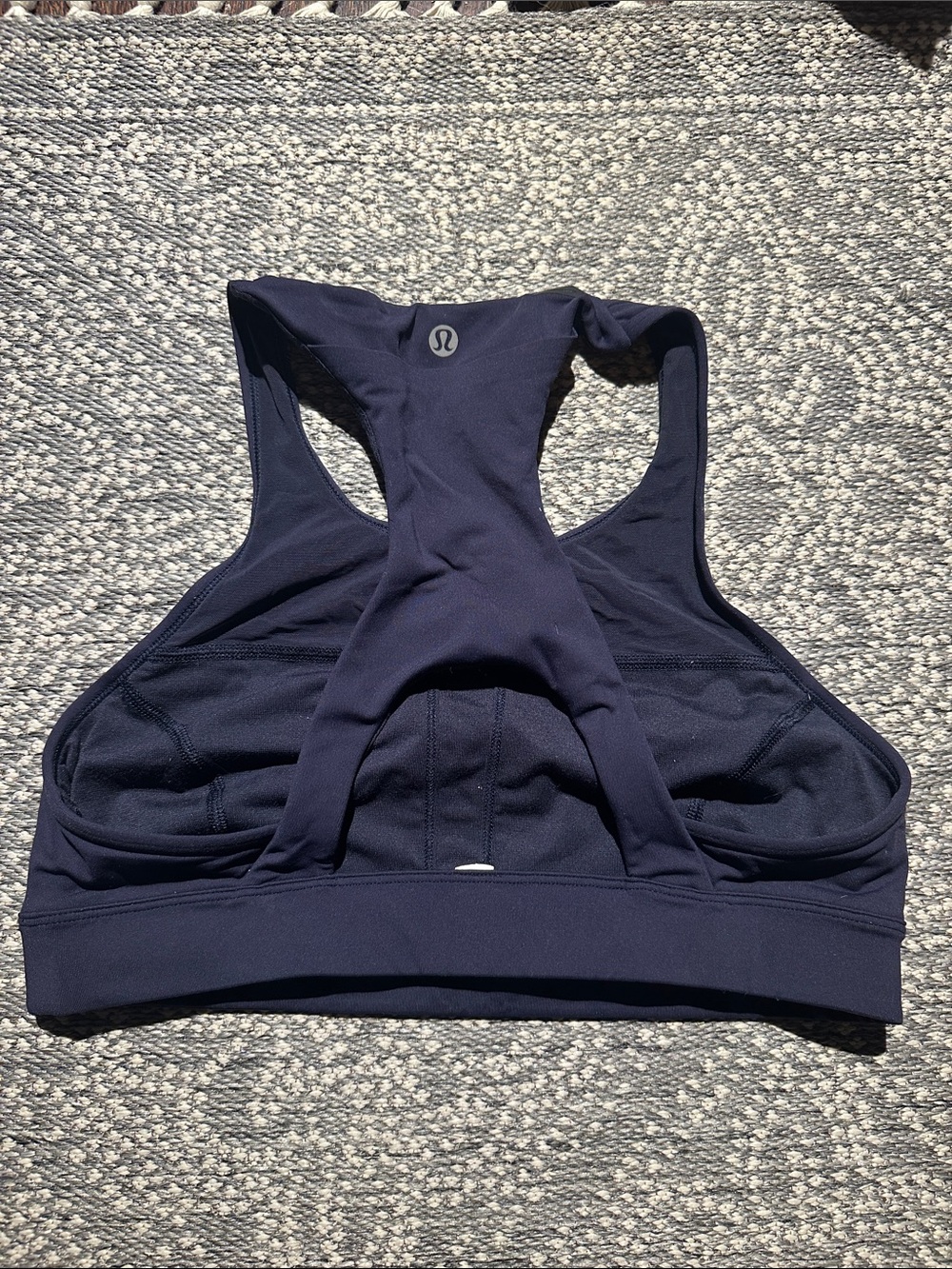 Lululemon High-Neck Racerback Sports Bra - Picture 2 of 3